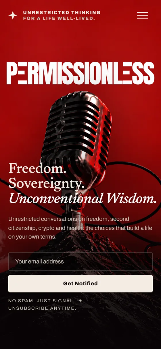 Permissionless on mobile