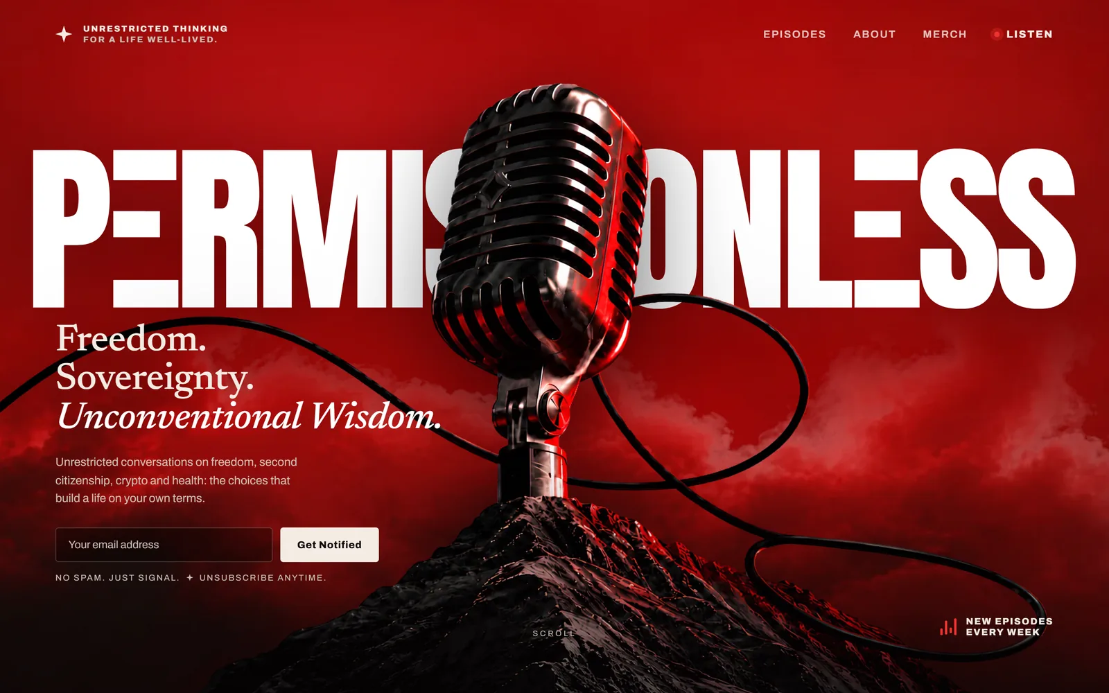 The Permissionless launch site